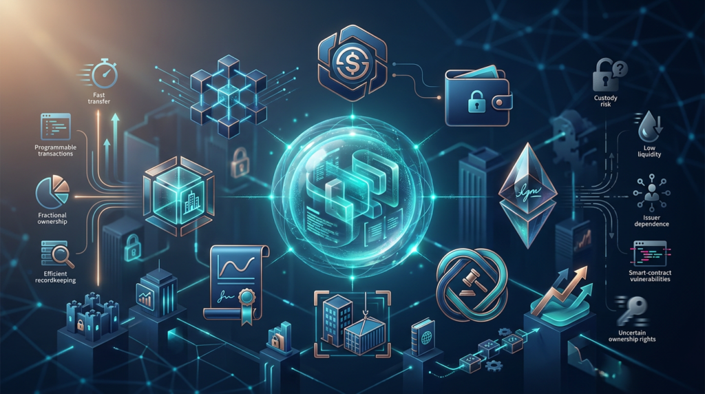 Digital assets including tokenized securities, stablecoins, and blockchain-based ownership